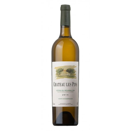 Dom Brial - chateau les pins vin blanc