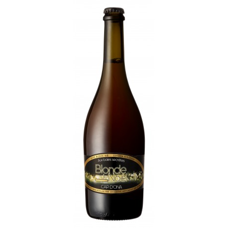 Bière Cap d'Ona - Bière Blonde de Noël Bio 0.75L