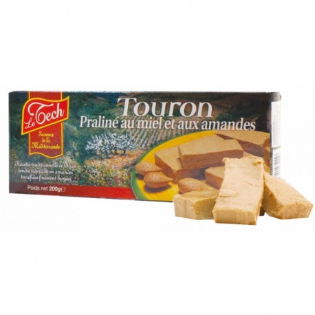 Touron Praliné Miel et Amandes