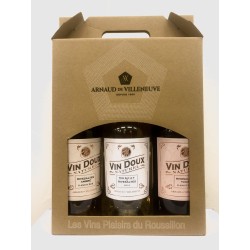 Arnaud de Villeneuve - Tripack Vins Doux Naturels