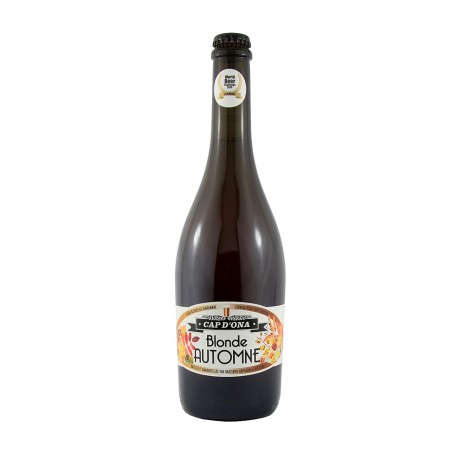 Bière Cap d'Ona - Blonde d'Automne Bio 0.75L
