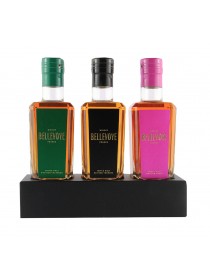 Whisky Bellevoye - Coffret Noir 3 Bouteilles 0.20CL