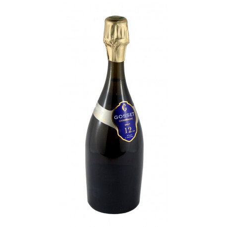 Gosset champagne - Brut 12 ans 0.75L