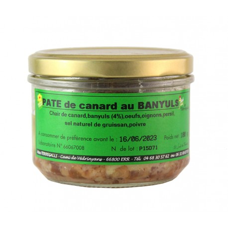 Mas Terregalls - Pâté au banyuls