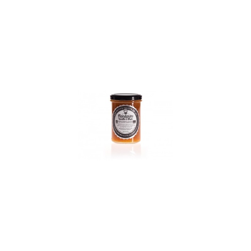 Les Petits fruits de Jef - Confiture mandarine vanille rhum