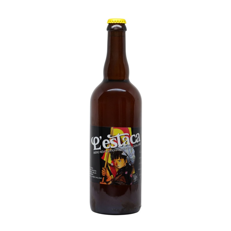 Brasserie la Ferme en T - L' Estaca - Bière Blonde 75 cl