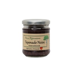 Terria - Tapenade Noire - Saveurs Méditerranéennes - 180 gr