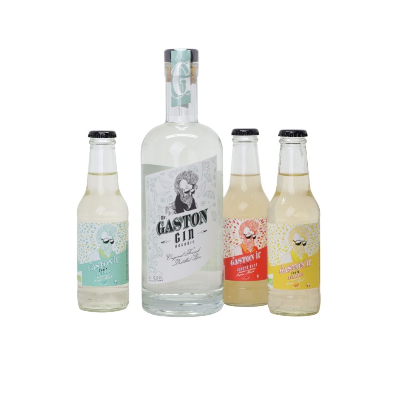 Tessendier - Coffret Mr Gaston Gin et Tonic 0.70L