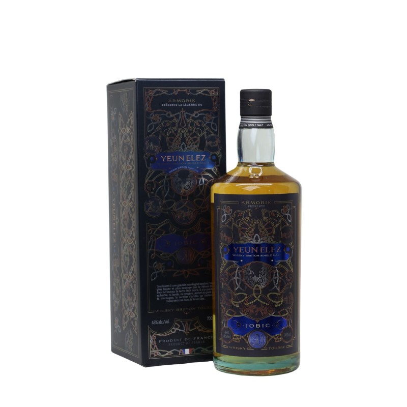 Amorik Yeun Elez - Jobic  - Whisky Breton Tourbé - 70cl