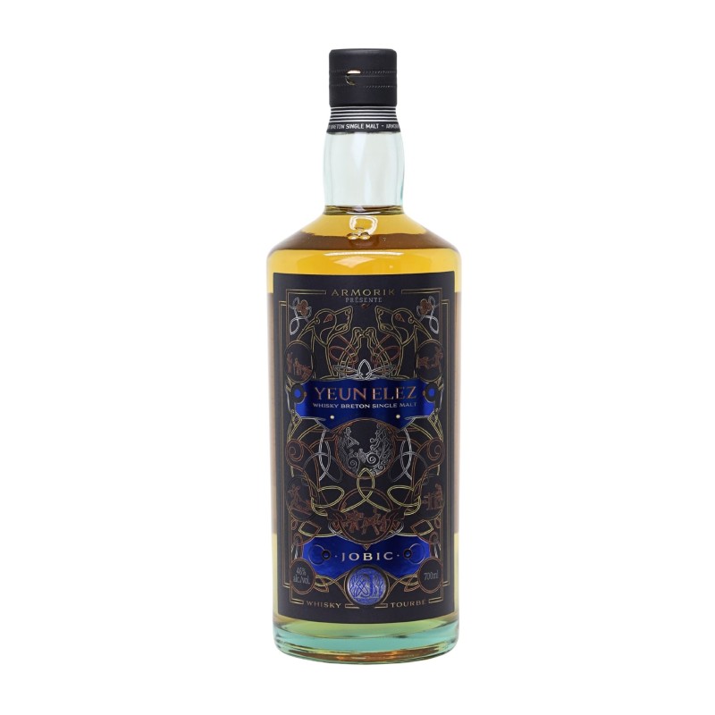 Amorik Yeun Elez - Jobic  - Whisky Breton Tourbé - 70cl