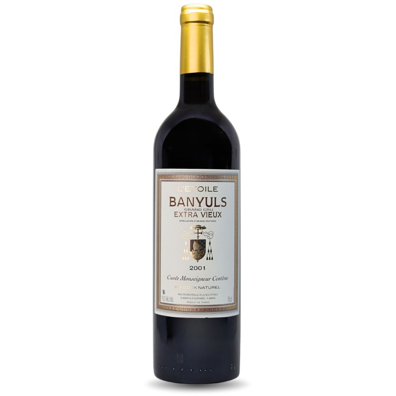 Banyuls Grand cru extra vieux 2001 - Cuvée Monseigneur Centène - 75 cl