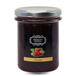 Aïchoux - Présent Simple - Confiture de Fraise Bio - 220gr