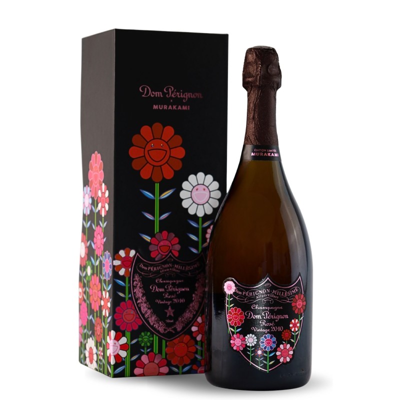 Champagne Dom Pérignon Rosé Vintage 2010 – Édition Limitée Murakami