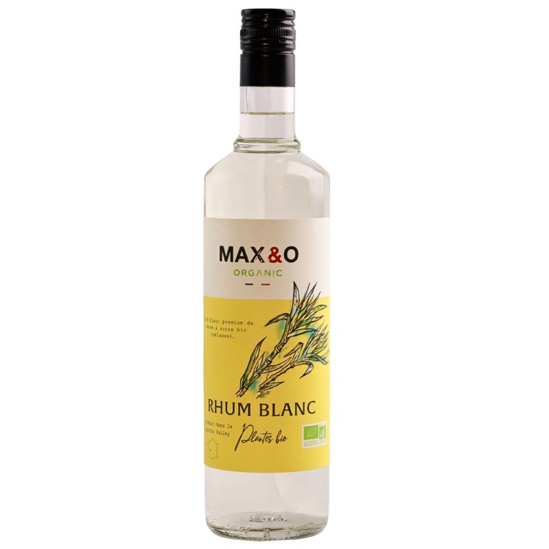 MAX & O - Rhum Blanc - 70cl
