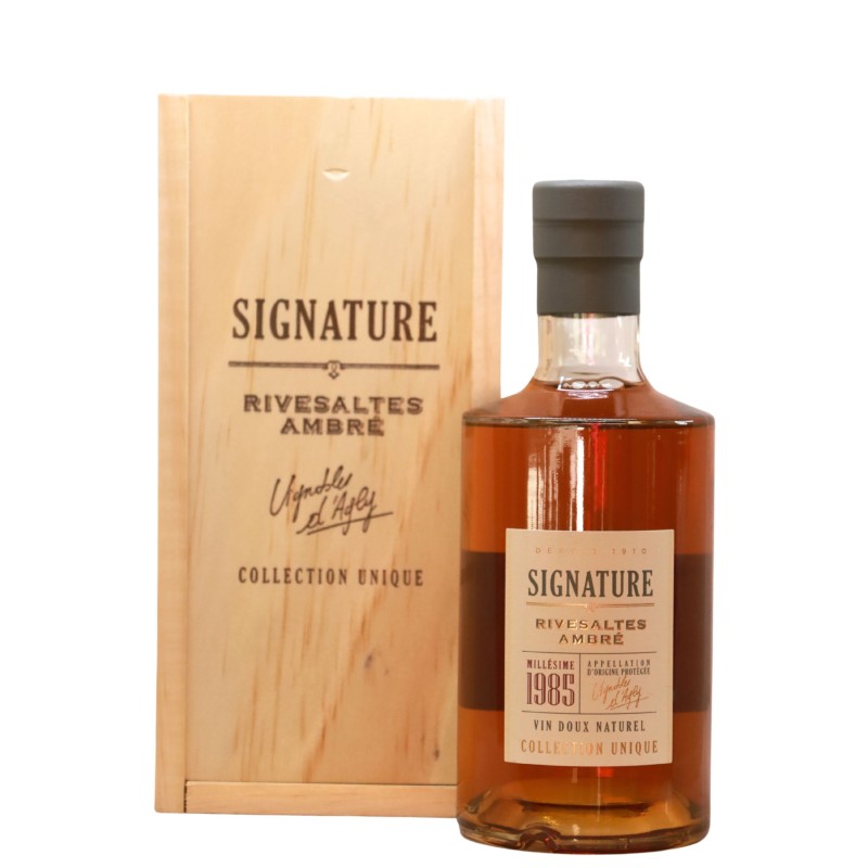 Vignoble d'Agly - Rivesaltes Ambré - Signature - 1985 - 50cl
