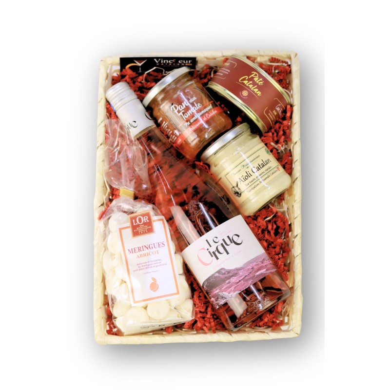 Panier Cadeau -  Rosé Craquant