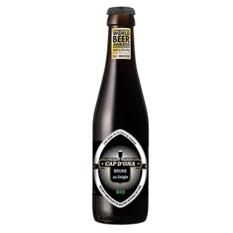 Bière Cap d'Ona - Brune Bio
