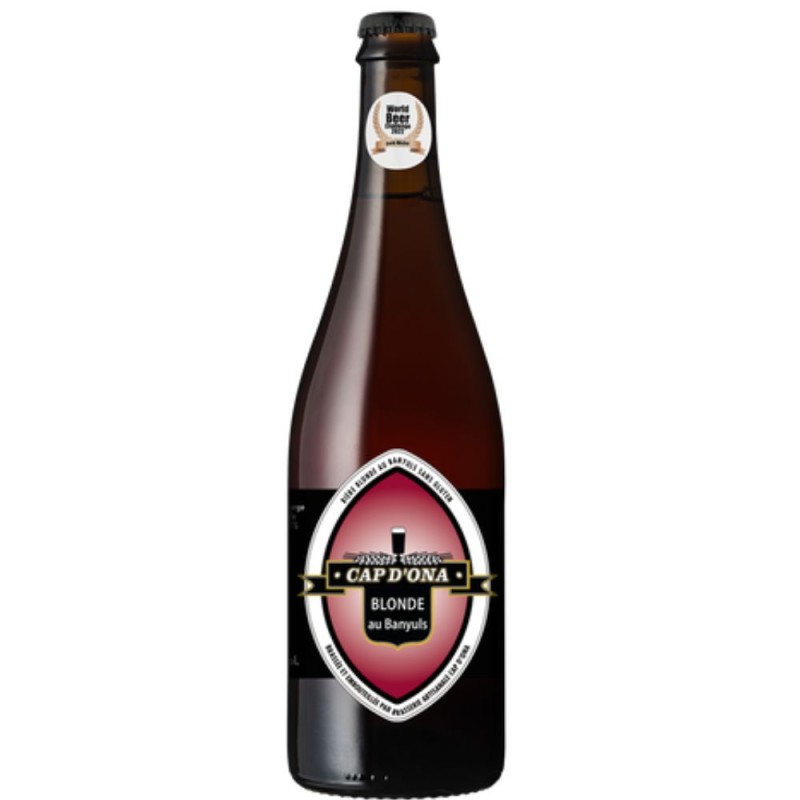Bière Cap d'Ona - Blonde Banyuls 0.75L
